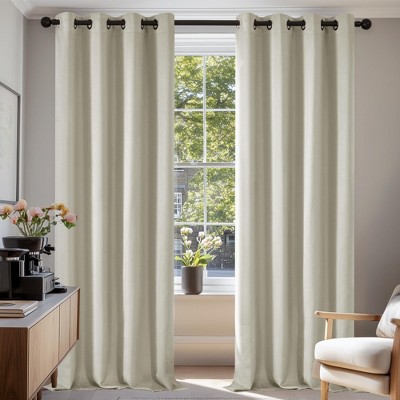 Deconovo Grommet Blackout Curtains, 2 Panels, OEKO-TEX Certified
