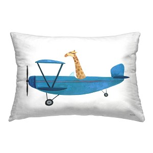 Stupell Industries Giraffe Airplane Pilot, 14 x 20 - 1 of 3