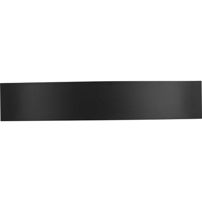 Curvity 24" Matte Black Aluminum LED Vanity Light