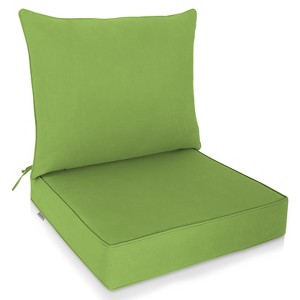 EAGLE PEAK Outdoor Deep Seat Patio Seat Cushion Set - 1 of 4