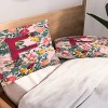 Deny Designs Standard Burcu Korkmazyurek Summer Botanical Monogram Pillow Shams - 2 of 3