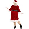 HalloweenCostumes.com Women's Plus Size Santa Claus Sweetie Costume - 2 of 4