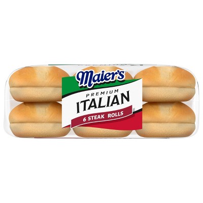Maiers Italian Steak Rolls - 15oz