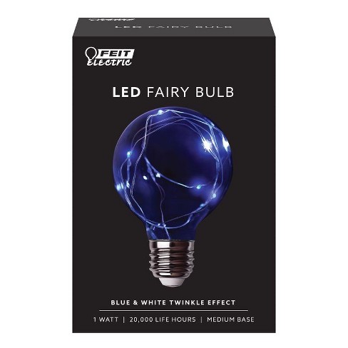 FEIT Electric Fairy Bottle LED Bulb – E26 Medium Base, Multi-Colored, 1 Pack – FY/BOT/RGB/LED