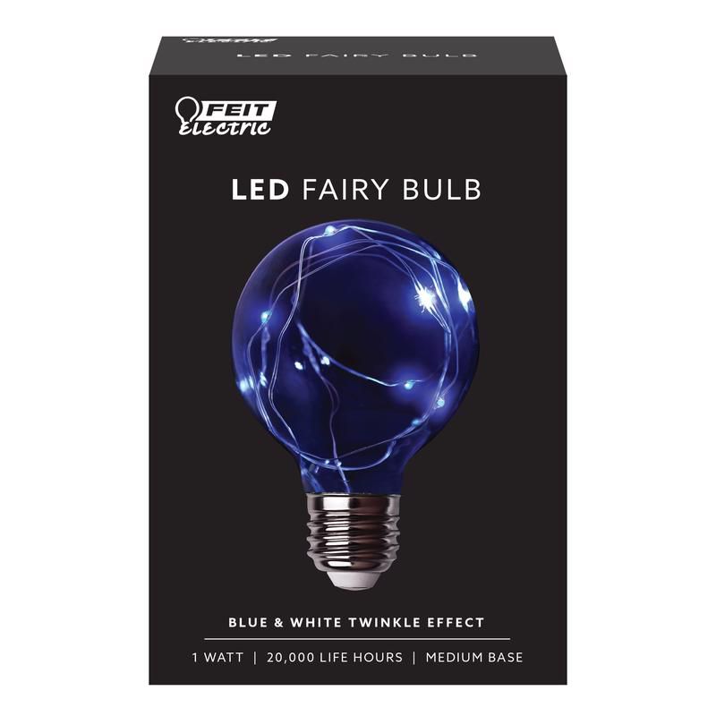 Feit Electric G25 E26 (Medium) LED Bulb Daylight 1 pk, 1 of 2