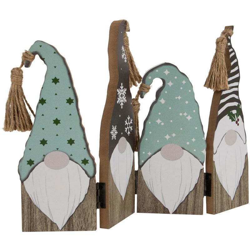 Northlight Wooden Gnomes Tabletop Christmas Decoration - 10.75", 4 of 8