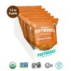 Puffworks Organic Peanut Butter Puffs (6-pack of 1.2oz bags) - 2 of 4