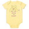 Disney Winnie the Pooh Tigger Winnie the Pooh Baby 4 Pack Snap Bodysuits Newborn to Infant  - 2 of 4