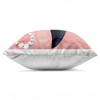 Stupell Industries Glam Fashion Pink Flamingo Sunglasses Pearls Bird Outdoor Decorative Throw Pillow, 18 x 18 - 2 of 3