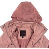 Yoki Big Girls' Lightweight Hidden Zipper Hood Trench Jackets - 4 of 4