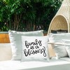 Stupell Industries Family Is Blessing Rustic Minimal Calligraphy Sign - 2 of 3