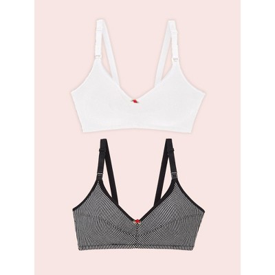 Leading Lady The Uma - Cotton Wirefree Nursing Bra 2-Pack