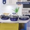 LunaLulink Nonstick Ceramic Kitchen Cookware Set of 3 - 3 of 4