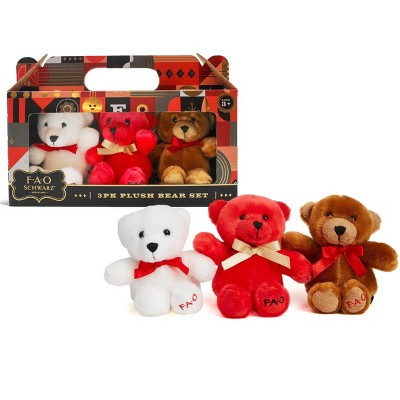 FAO Schwarz FAO Bears 3 pack