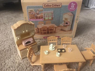 Sylvanian Families / Calico Critters Kitchen Scene Dining Room Set