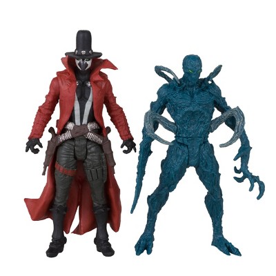 Mcfarlane Toys Spawn Page Puncher: Comic Book With Gunslinger And Auger Mini  Figures Set - 2pk : Target