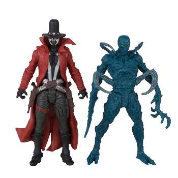 McFarlane Toys Spawn Page Puncher: Comic Book with Gunslinger and Auger Mini Figures set - 2pk