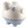 Child To Cherish 7.75 In Triple Sailboat Piggy Bank Ocean Water Waves Decorative Banks - 3 of 4