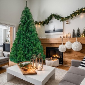 Resenkos 7ft 1100 Branches PVC Material DIY 200 Lights Warm Color 8 Modes Christmas Tree - 1 of 4