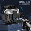 HTUTWOO for AirPods 4 Case, Compatible with MagSafe, Drop Protection Cover with Lanyard Compatible with AirPods 4th Generation Case, Black - 3 of 4