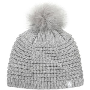 Women's Cannes Ribbed Hat With Pom Pom - 1 of 3