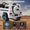 Kids 12V Ride on Car, Hetoy Licensed Mercedes Benz G63 Kids Car w/Remote Control - 4 of 4