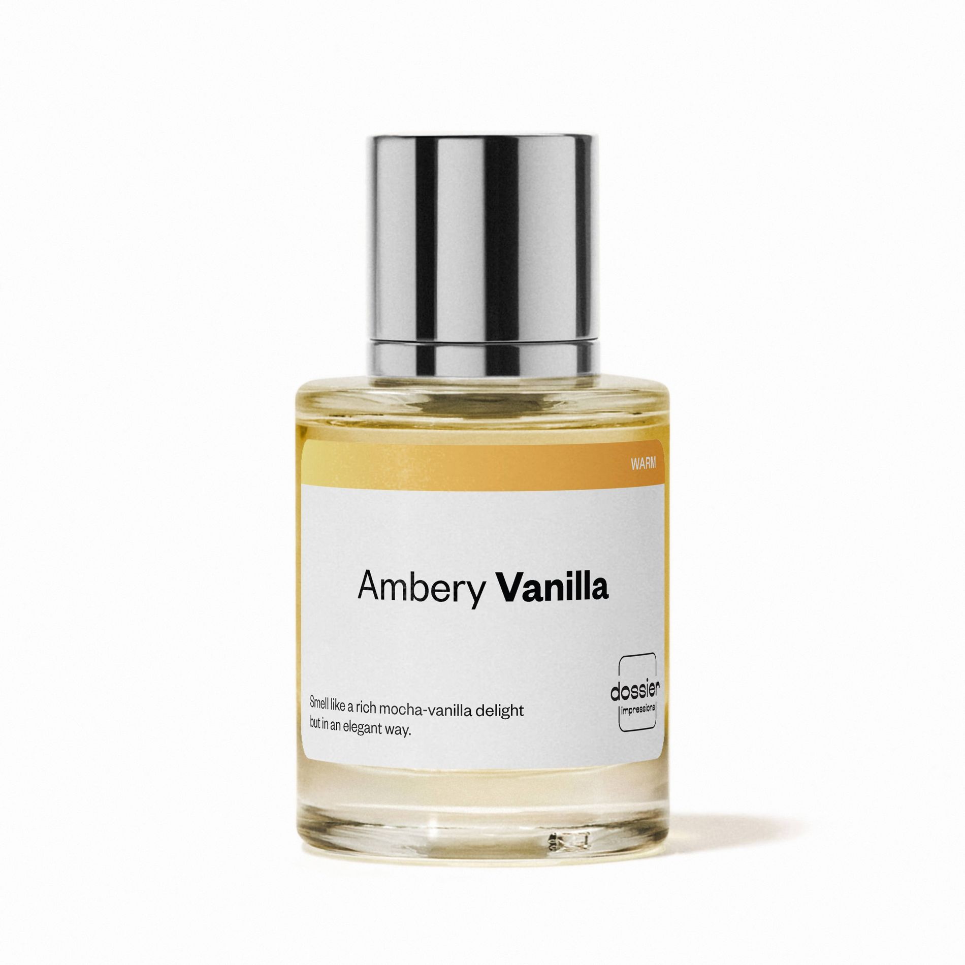 Dossier Body Perfume - Ambery Vanilla - 50ml: Paraben-Free, Phthalate-Free, Vegan, Spray Form