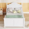 Kumasinova Twin/Full Size Bed Frame for Kids,Wood Low Profile Platform Bed with Guardrails,Convertible Daybed,Under-Bed Storage,Wood Slat Support - 2 of 4