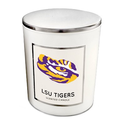 NCAA LSU Tigers Sweet Victory 16oz Candle with Embossed Lid