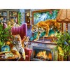 3000 Piece Jigsaw Puzzle, Tigers Coming to Life, Art. Puzzles, Animals on surrealistic scenery, Adult Puzzle, Castorland C-300556-2 - 2 of 4