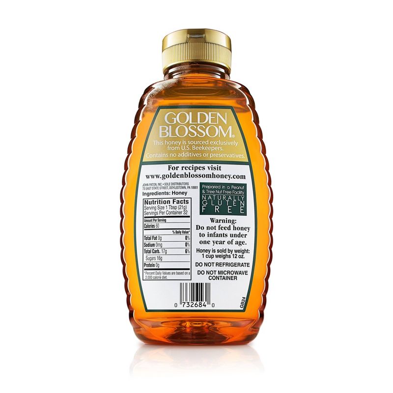 Golden Blossom Honey Premium Pure U.S. Honey - 24oz, 3 of 5