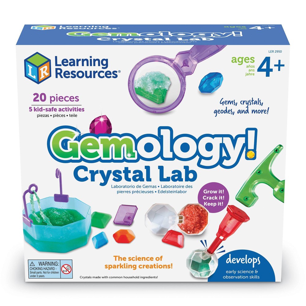 Photos - Educational Toy Learning Resources Gemology! Crystal Lab 