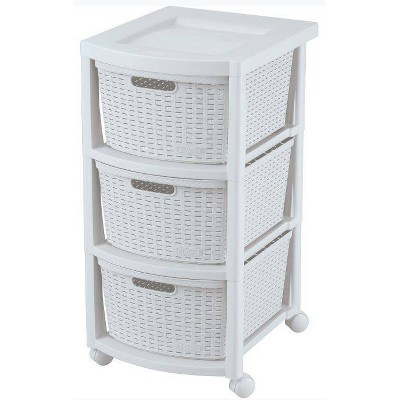 wicker drawers target