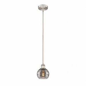 Rochester - 1 Light Stem Hung Mini Pendant In Industrial Style-7.38 Inches Tall and 5.88 Inches Wide - 1 of 1