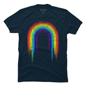 Men's Design By Humans RAINBOW By Dzeri29 T-Shirt - 1 of 4