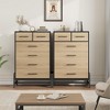 4+2 Dresser for Bedroom, 46.6" Tall Dresser, Tall Drawer with Storage Freestanding - 3 of 4