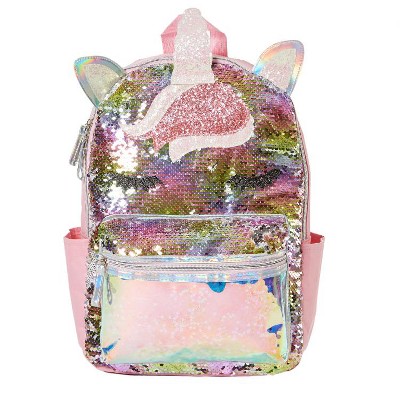 Girls Metallic Flip Sequin outlet Unicorn Backpack Bundle