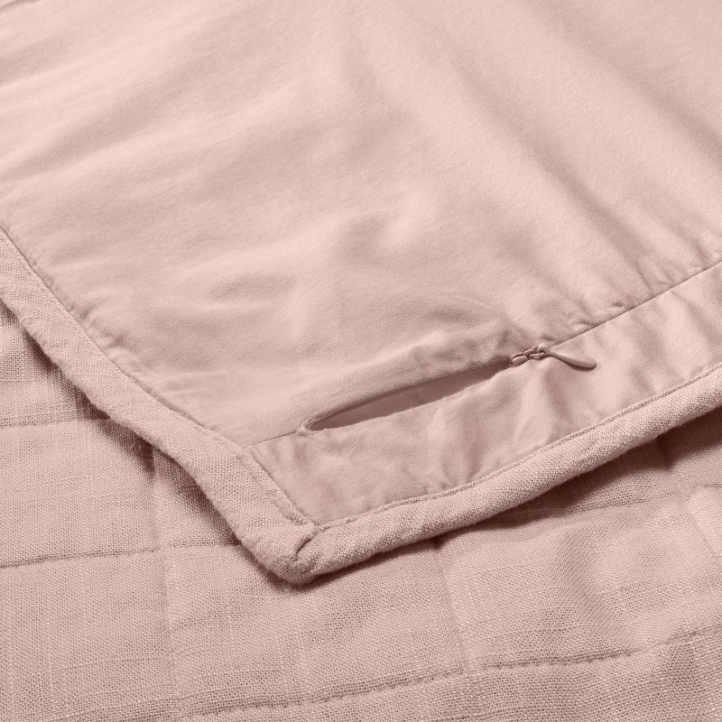 Heavyweight Linen Blend Quilt Pillow Sham - Casaluna™, 6 of 10