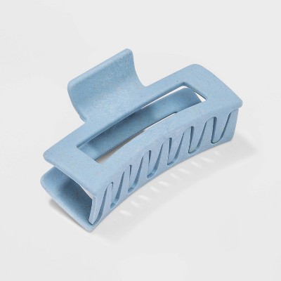 Rectangular Claw Hair Clip - Universal Thread&#8482; Blue