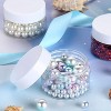 4 Pieces Refillable Cosmetic Jars,Round Plastic Container Jars with Lids for Travel Storage Makeup - 4 of 4