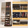 Vlsrka 360° Swivel Free-Standing Jewelry Armoire Cabinet with Mirror - 4 of 4