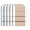 American Soft Linen 4 Piece Turkish Peshtemal Beach Towel Set, Light Weight Peshtemal Beach Pool Towels - 2 of 4