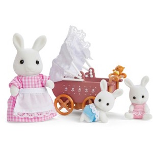 Calico Critters Connor N Kerri's Carriage Ride, Dollhouse Playset with Figures and Accessories - 1 of 4