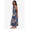 Jessica London Women's Plus Size Stretch Cotton Tank Maxi Dress - 4 of 4