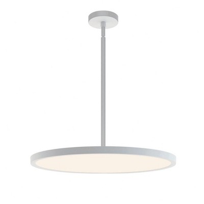 AFX Edge Round 1 - Light Pendant in  White