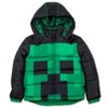Minecraft Zip Up Winter Coat Puffer Jacket Little Kid to Big Kid - 2 of 4