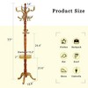 TOBILI Modern And Simple Coat And Hat Rack, Resin Stainless Steel Multifunctional Storage Rack With Key Tray - 3 of 4