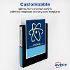 Avery Heavy-Duty View Binders, Orchid, 1" Slant Rings, Holds 250 Sheets (79272) - 4 of 4