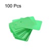 Unique Bargains Blank Waterproof Eyelet Hole Plastic Shipping Tags 100 Pcs - 3 of 4