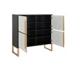 42'' Sideboard Buffet Cabinet, Coffee Bar Cabinet with 4 Doors, Wood Entryway Console Table, Kitchen Pantry Storage Cabinet for Living Room - 4 of 4